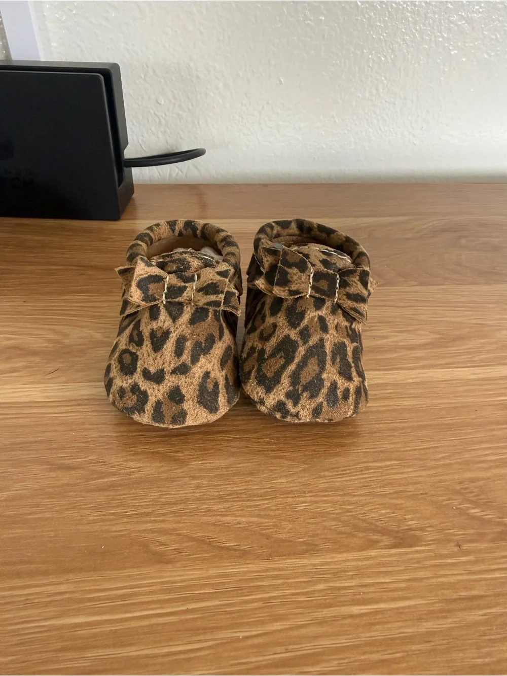 Freshly Picked Leopard Print Moccasins - Tan & Black